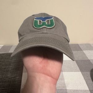 COPY - Vintage 47 Hartford whalers grey cap size large hockey